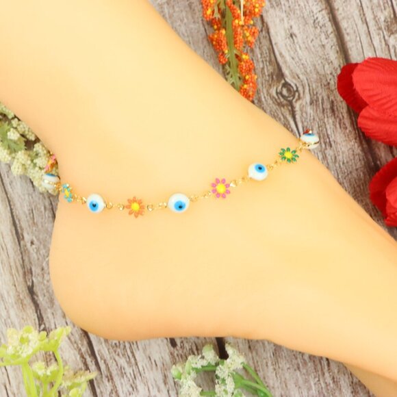 Dainty Anklet for Women – Elegant Everyday Jewelry & Perfect Gift | MLCRC1151 - Picture 6 of 10